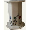 Marble inlay carpet design table top 26" WP-2639
